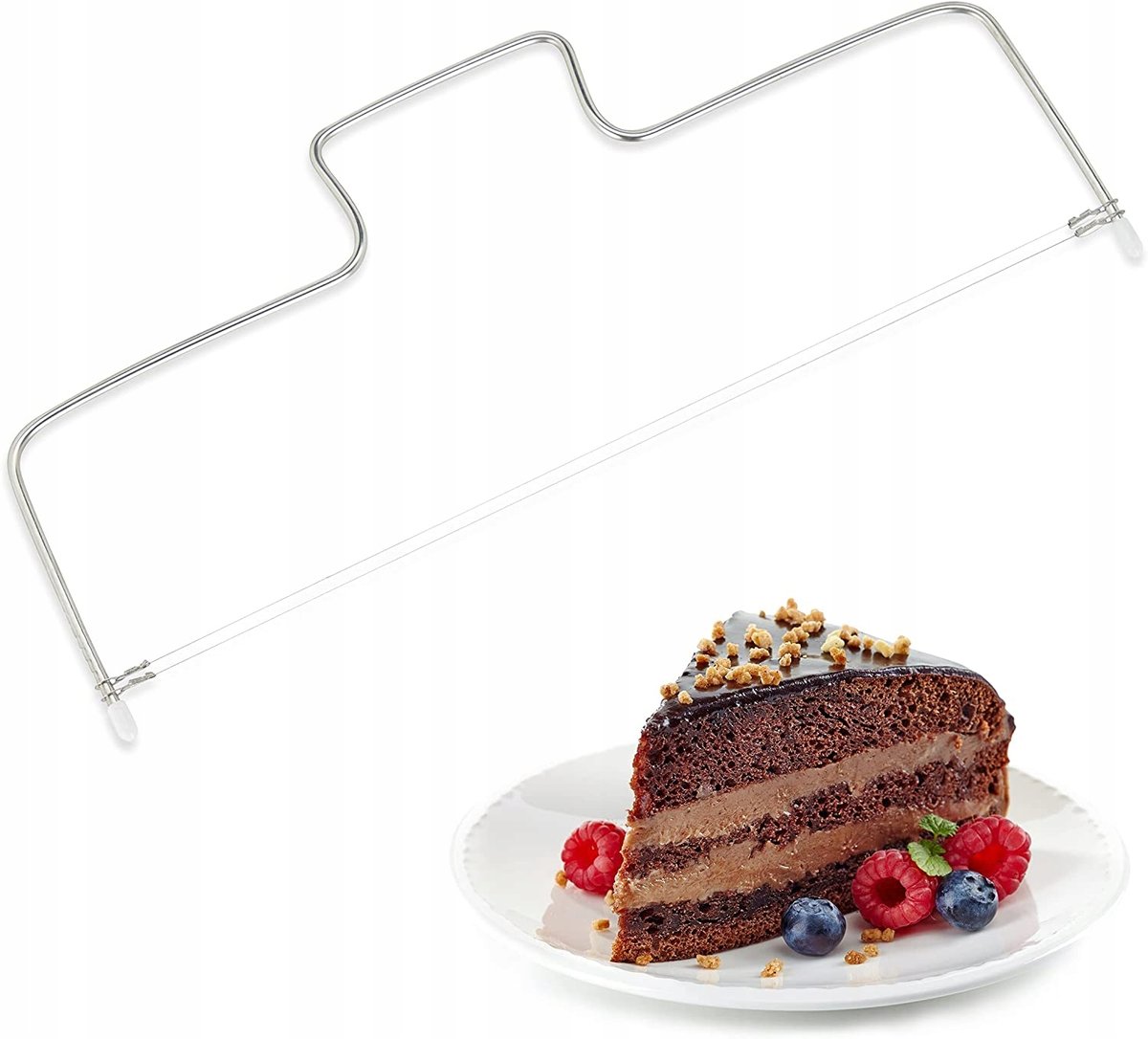 Фото - Форма для випічки й запікання Nóż strunowy do cięcia krojenia ciasta biszkoptu