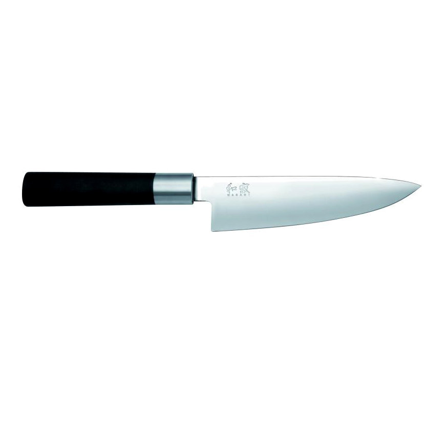 Nóż szefa KAI Wasabi Black, 15 cm
