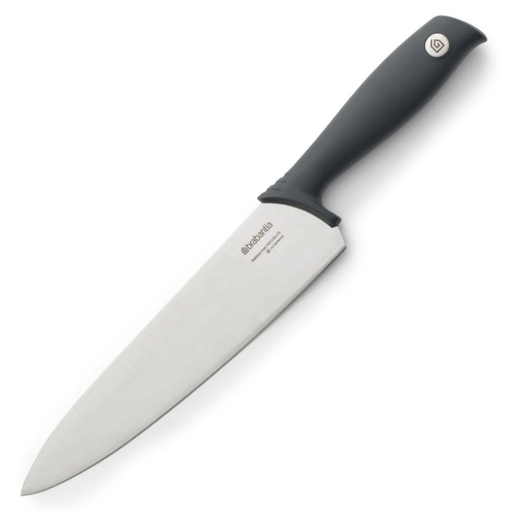 Nóż szefa kuchni BRABANTIA Tasty+, szary, 20 cm