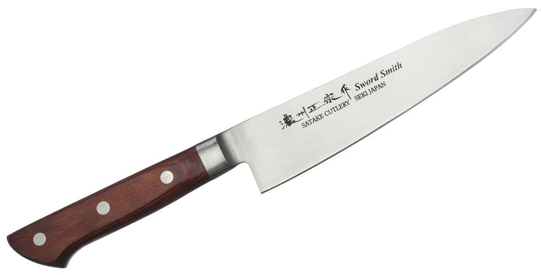 Nóż szefa kuchni SATAKE Kotori, brązowy, 18 cm