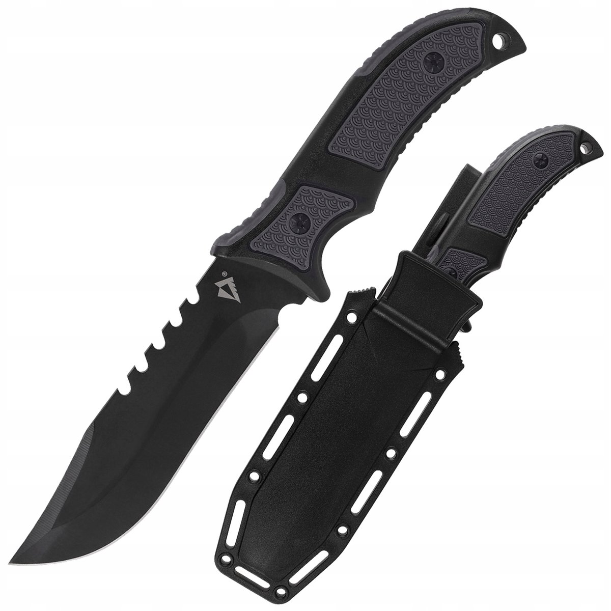 Nóż Taktyczny Survival Wojskowy Myśliwski Bushcraft + Futerał Dominator Urban Combat Hunter