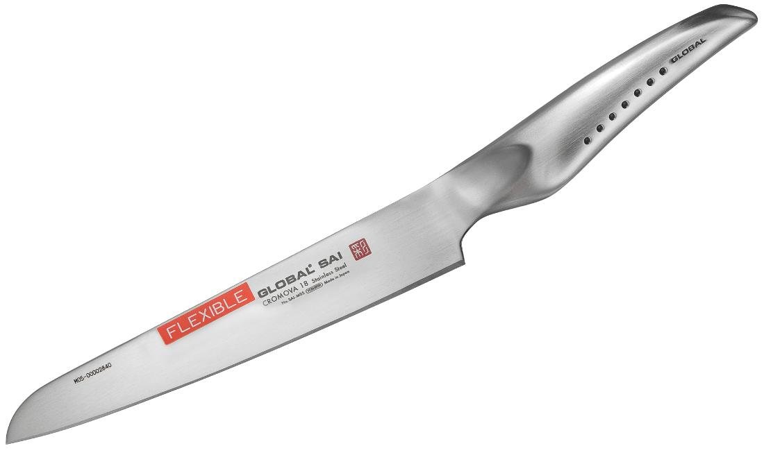 Nóż uniwersalny Global SAI, elastyczny, 17 cm