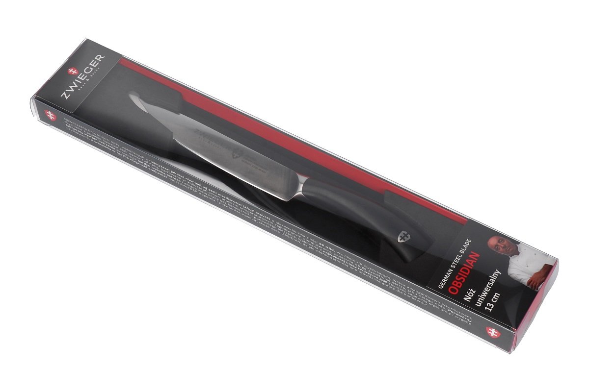 Nóż uniwersalny ZWIEGER Obsidian 0251, 13 cm
