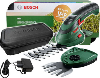 Nożyce akumulatorowe do trawy i krzewów 120mm 3,6 V Bosch Isio 3 + 2 noże 0600833108 - Bosch
