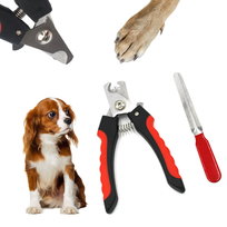 Nożyczki obcinaczki cęgi do pazurów dla psa kota pilnik funkcjonalny zestaw