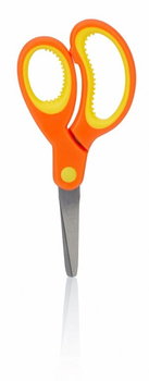 Nożyczki szkolne Astra  z ergonomicznym uchwytem pomarańczowe - Astra