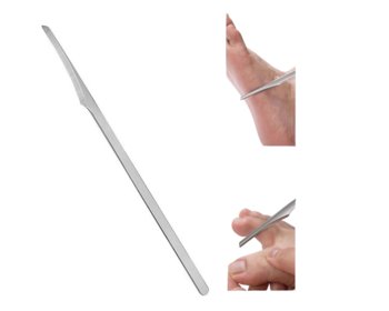 Nożyk Skrobak Do Pięt Usuwania Zrogowaciałego Naskórka Do Odcisków Pedicure Metalowy - Deni Carte