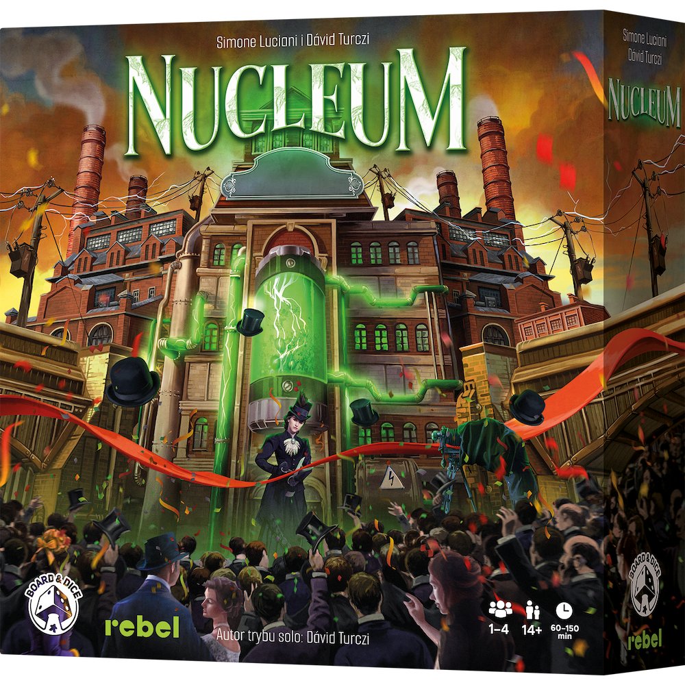 Nucleum (Edycja Polska), gra planszowa, Rebel