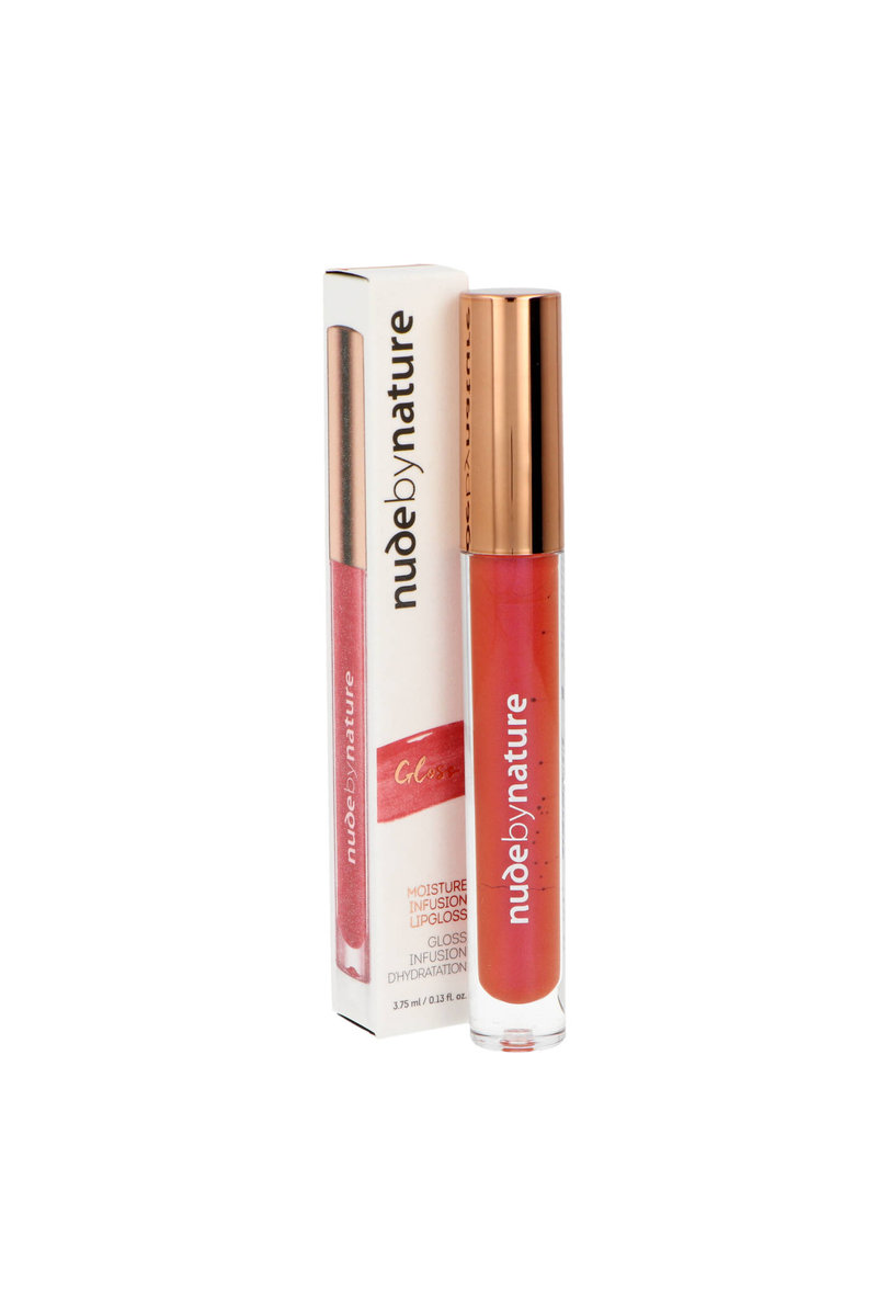 Nude By Nature Moisture Infusion Lip Gloss 10 Soft Rose 3 75ml