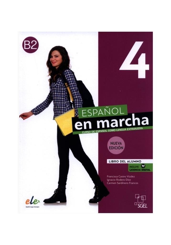 Nuevo Espanol en marcha 4 ed.2022 - Opracowanie zbiorowe | Książka w Empik