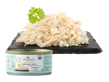 Nuevo Handmade Mokra karma dla kota puszka Filet Indyk 12x70g - nuevo