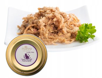 Nuevo Super Premium Mokra karma dla kota Filet z indyka tuńczyk 6x85g - nuevo