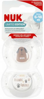 NUK Smoczek 6-18m Star Cat&Dog op.2 szt. - Nuk