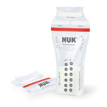 Nuk, Woreczki na mleko matki, 25 szt. - Nuk