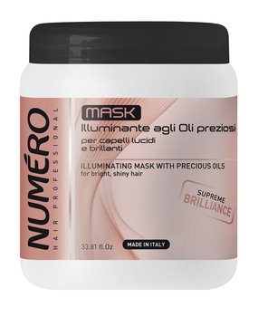 NUMERO, Illuminating Mask With Precious Oils nabłyszczająca maska z drogocennymi olejkami 1000ml - Numero