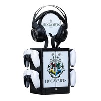 Numskull NS2441 Oficjalna szafka do gier Harry Potter, uchwyt na kontroler, stojak na słuchawki do PS5, Xbox Series XS, Nintendo Switch - oficjalny gadżet Harry'ego Pottera, czarny