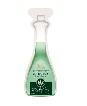 Nutka, Konopie Polskie, antybakteryjny żel do mycia rąk, 40 ml. - Nutka