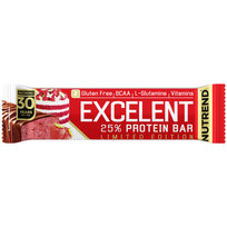 Nutrend Excelent 25% Protein Bar Limited Edition 85G Baton Białkowy Strawberry Cake Nutrend