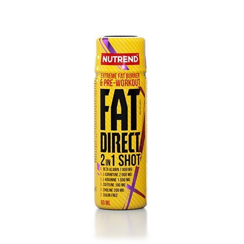 Zdjęcia - Spalacz tłuszczu Nutrend Fat Direct 2In1 Shot - 60Ml 