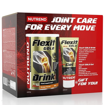 Nutrend Joint Care For Every Move Zestaw Flexit Gold 400G+Flexit Gold Gel 100Ml - Nutrend
