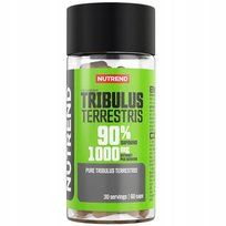 NUTREND Tribulus Terrestris 60 Kapsułek 1000mg 90% Saponin Testosteron Nutrend