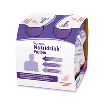 Nutrica, Nutridrink Protein, smak truskawkowy, 4x125 ml