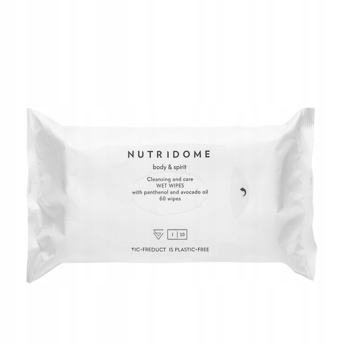 Empik CHUSTECZKI NAWILŻAJĄCE dla dzieci z PANTENOLEM ODŚWIEŻAJĄCE 60szt NUTRIDOME