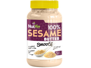 NutVit, Odżywka białkowa, 100% Sesame Butter, 500 g - NutVit