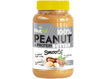 NutVit, Odżywka białkowa, Peanut Butter + Protein, 500 g - NutVit