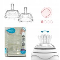 Nuvita Smoczek O Wolnym Przepływie 0M+ Zaworek 2Sz