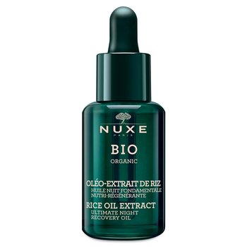 Nuxe Bio, regenerujący olejek odżywczy na noc - olej ryżowy, 30ml - Nuxe