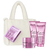 Nuxe Hair Prodigieux zestaw szampon wygładzający 200ml + odżywka wygładzająca 200ml + 3-minutowa maska do włosów 200ml