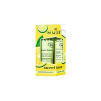 Nuxe Zestaw Sweet Lemon Krem do rąk i paznokci, 30ml + Pomadka do ust, 4g Nuxe