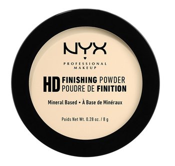 NYX, HD Finishing, puder matujący w kamieniu Banana, 8 g - NYX