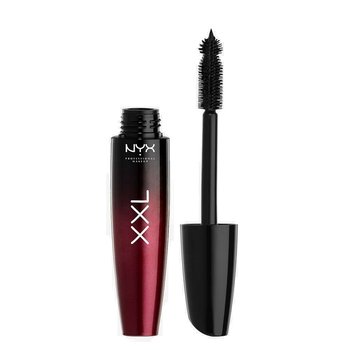 NYX, Lush Lashes XXL, pogrubiający tusz do rzęs Black, 15 ml - NYX