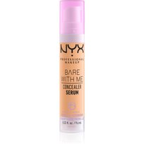 NYX Professional Makeup Bare With Me Concealer Serum korektor nawilżający 2 w 1 odcień 06 Tan 9,6 ml