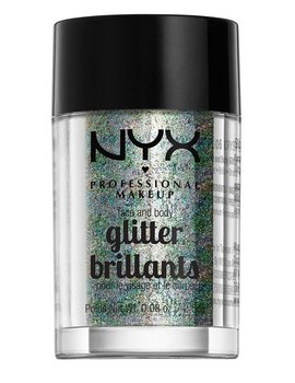 NYX Professional MakeUp, brokat do twarzy i ciała 06 Crystal, 2,5 g - NYX Professional MakeUp