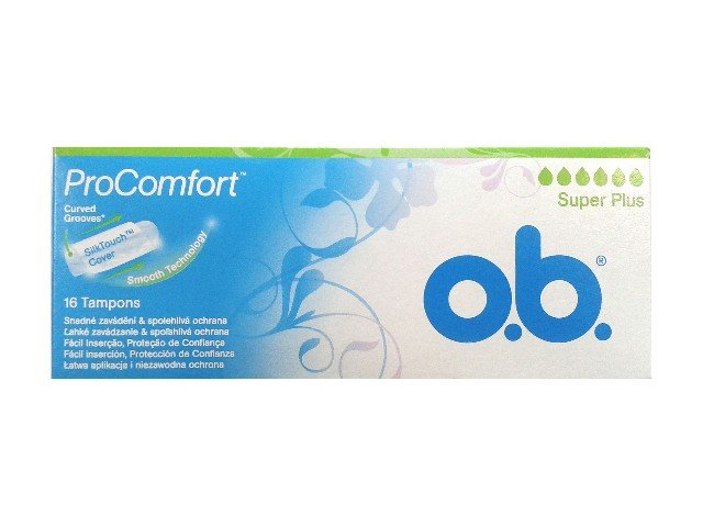 O.B. ProComfort Super Plus, Tampony, 16 Szt. | Sklep EMPIK.COM