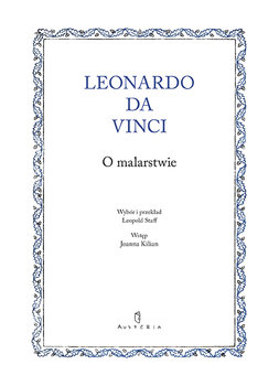 O malarstwie - Da Vinci Leonardo
