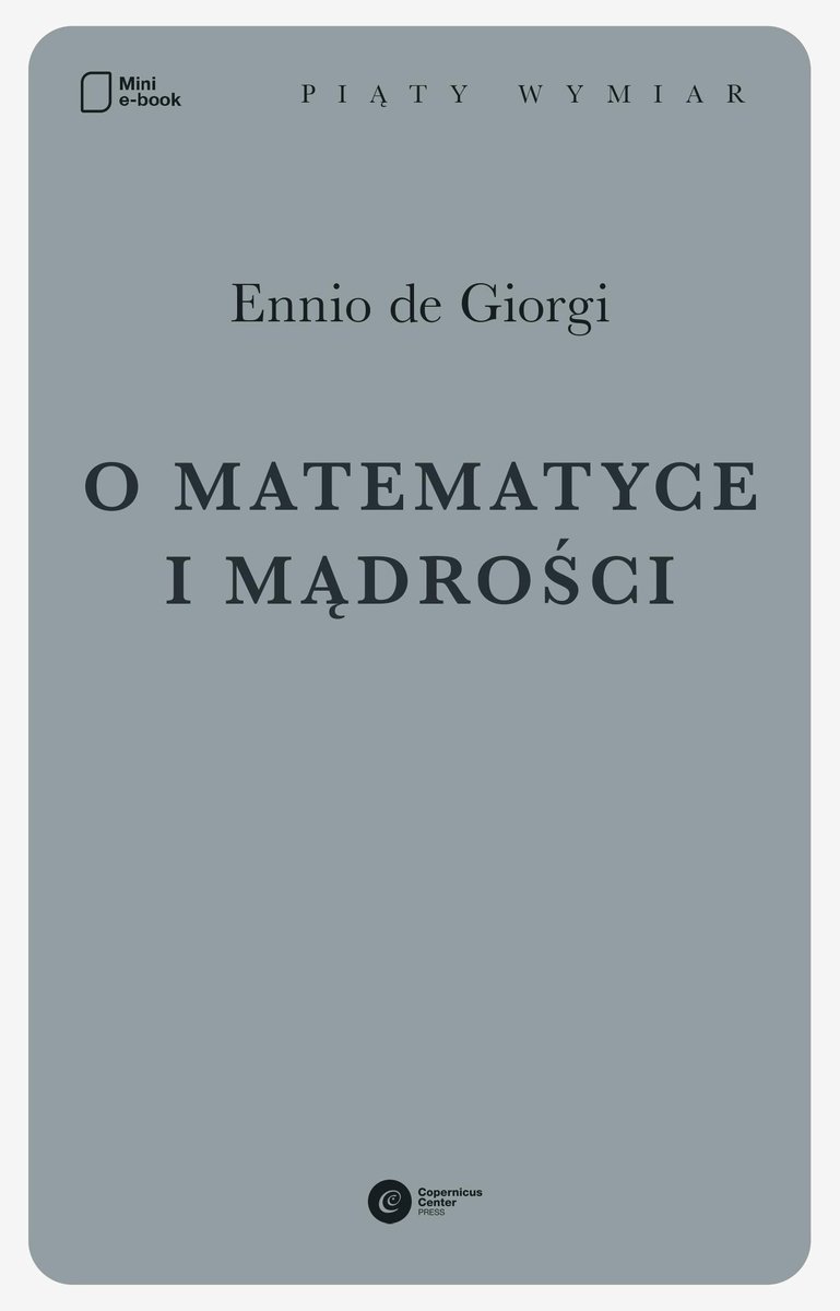 O matematyce i mądrości - ebook epub