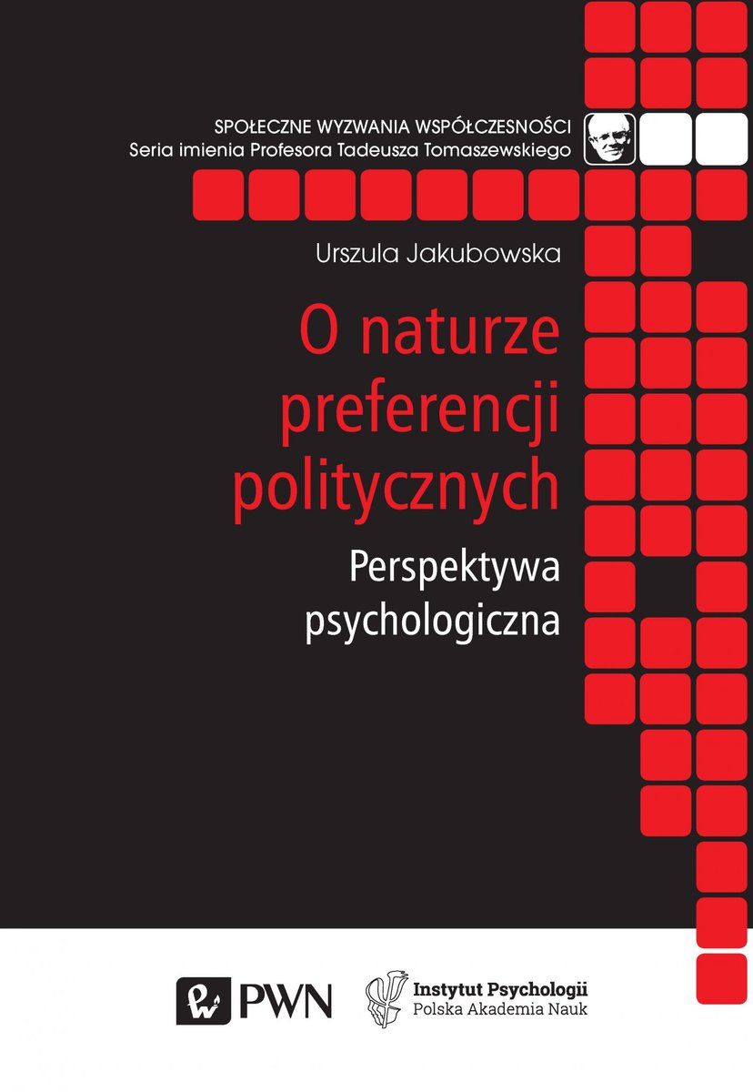 O naturze preferencji politycznych. Perspektywa psychologiczna - ebook mobi