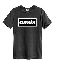 Oasis: Oasis Logo Vintage Charcoal XL 