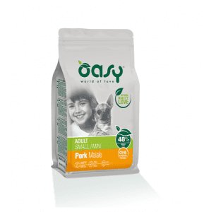 Oasy Adult Small Pork dla psa 800g - Oasy