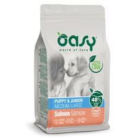 OASY Karma dla psa 12kg Puppy&Junior z łososiem