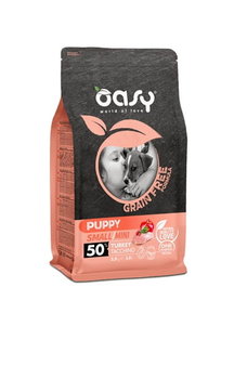 Oasy One Protein Grain Free Mini Puppy Indyk 800G