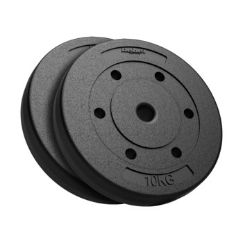 Obciążenie bitumiczne zestaw obciążeń 2x10kg 20kg 31mm talerze Rebel - Rebel