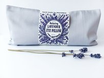 Obciążeniowa- Relaksacyjna poduszka na oczy ! Eye pillow 25x12cm Lawenda z nasionami gorczycy- Aromaterapia !