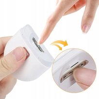 OBCINACZ TRYMER MINI DO PAZNOKCI ELEKTRYCZNY MANICURE Z OŚWIETLENIEM LED MOLTEK