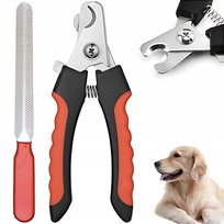 Obcinaczki do Pazurów dla Zwierząt Psa Kota 2w1 Nożyczki Cęgi Pilnik
