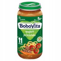 Obiadek Spaghetti po bolońsku po 11 miesiącu BoboVita250 g